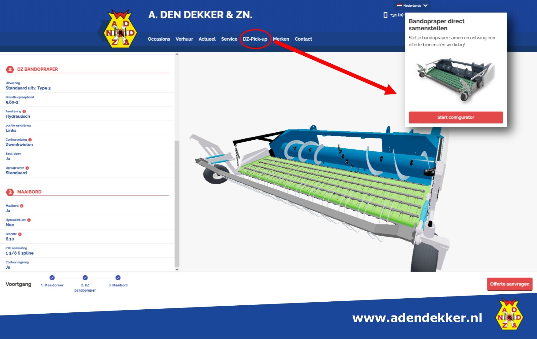 Configurator socials