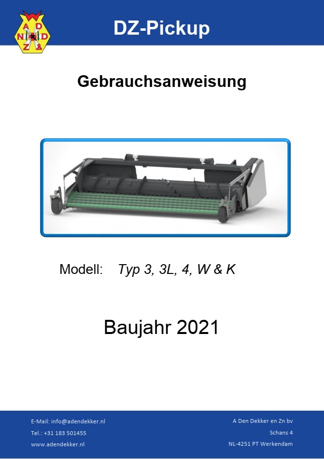 Gebruikershandleiding Duitsland